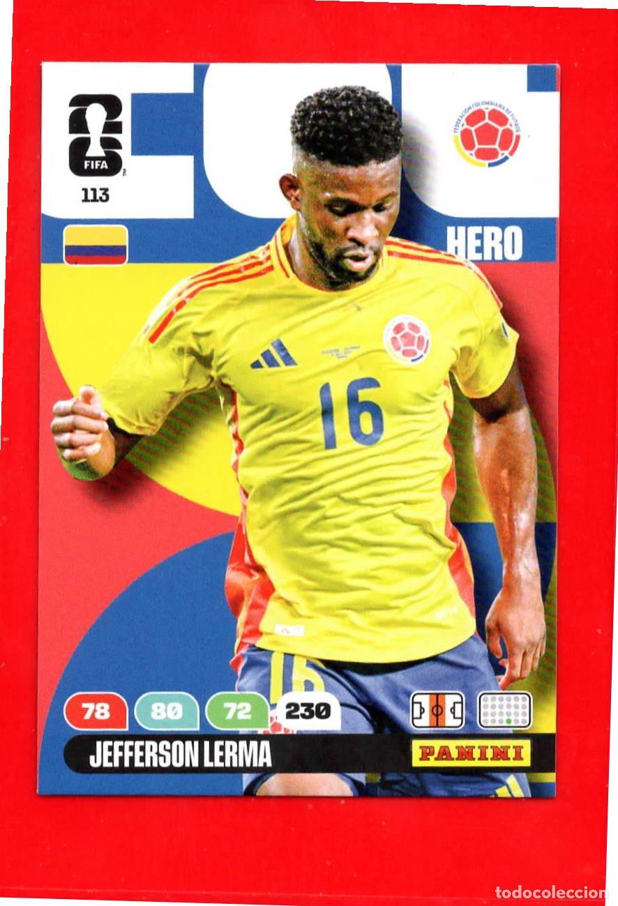 Cromos de Futebol: 113 Jefferson Lerma - Colombia - World Cup Mundial 2026