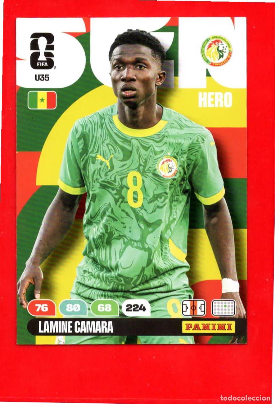 Football Stickers: U35 Lamine Camara - Senegal - Update Set - World Cup Mundial 2026