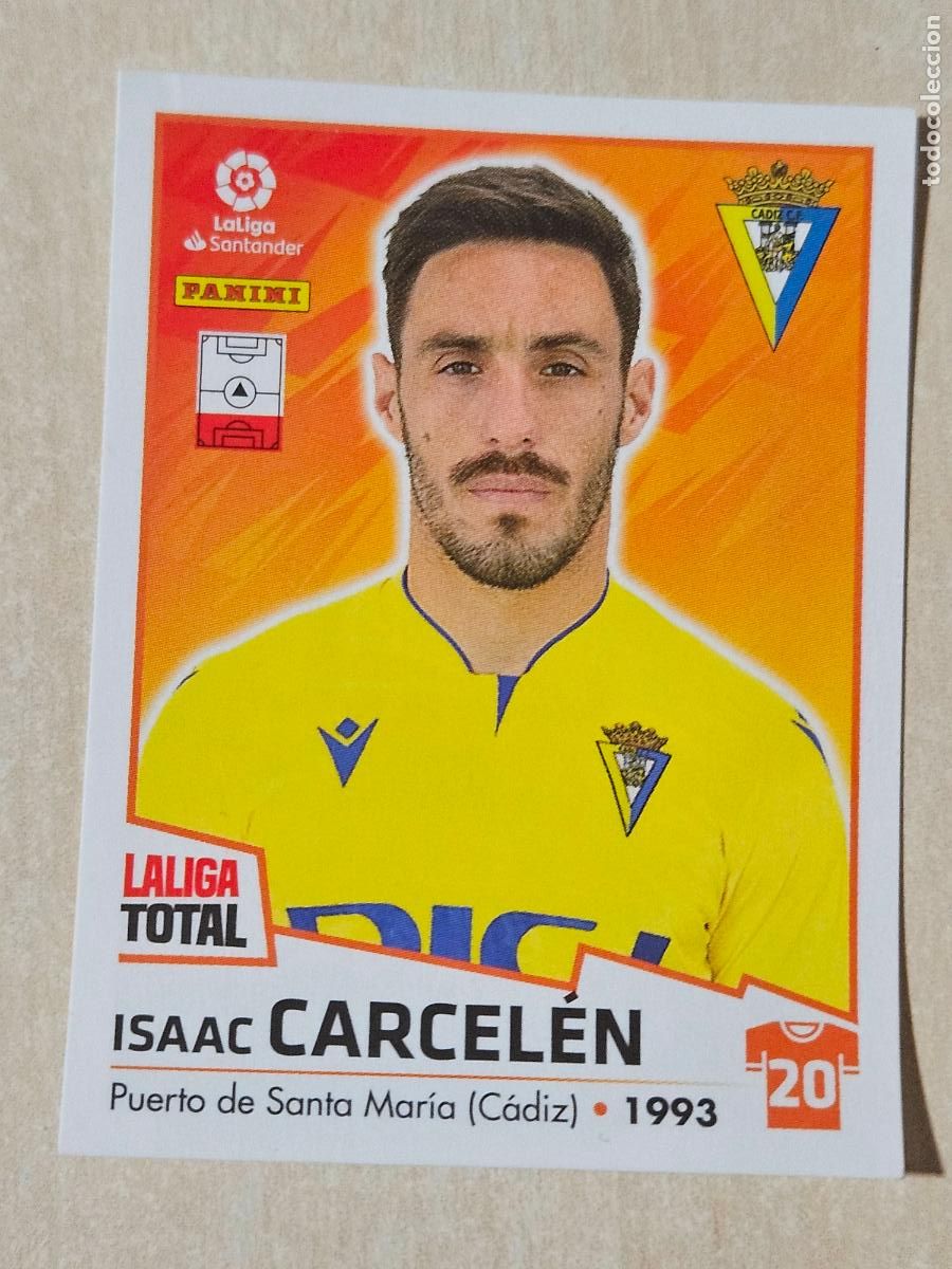Cromos de Futebol: CROMO N&ordm; 115 CARCELEN - CADIZ - LA LIGA TOTAL 2022-2023 PANINI 22-23 - SIN PEGAR