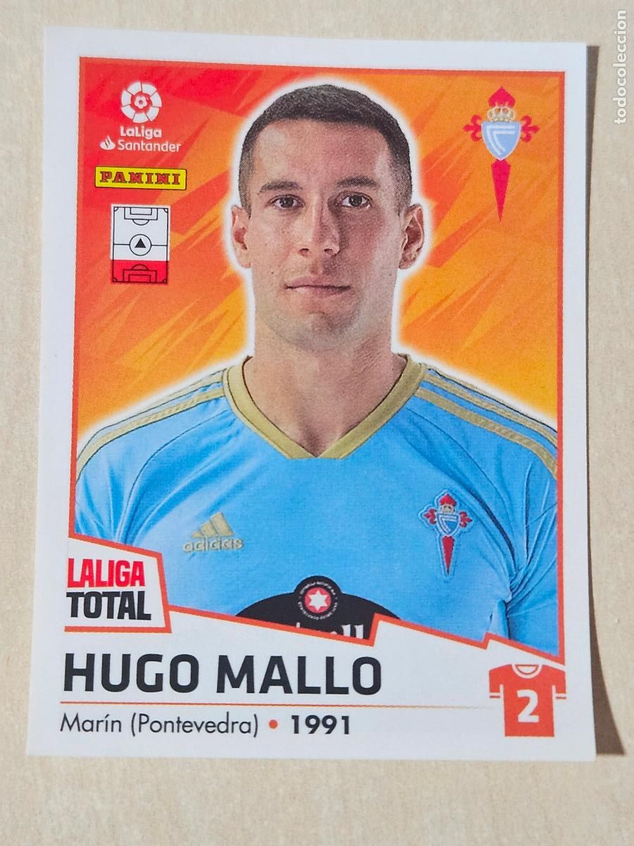 Cromos de F&uacute;tbol: CROMO N&ordm; 138 HUGO MALLO - REAL CELTA - LA LIGA TOTAL 2022-2023 PANINI 22-23 - SIN PEGAR