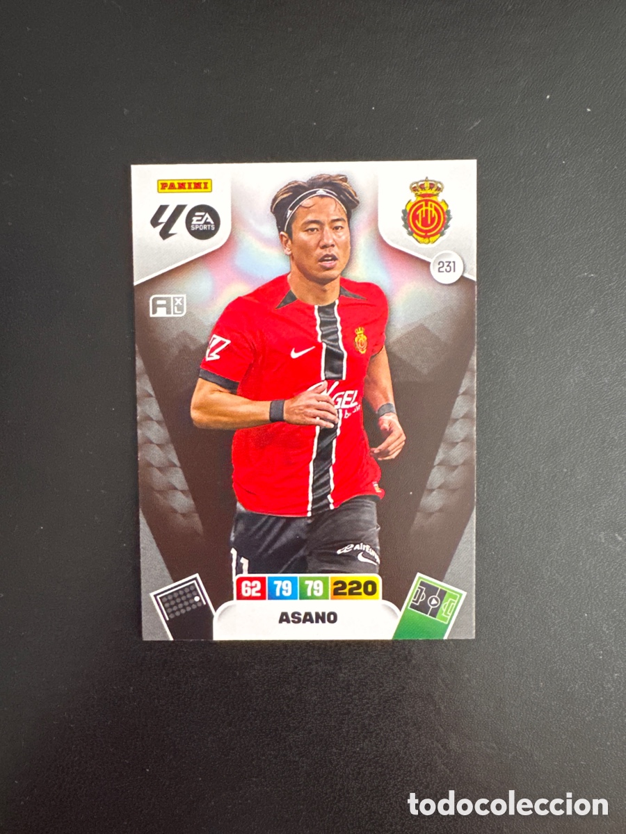 Cromos de Futebol: ASANO MALLORCA N&Uacute;MERO 231 ADRENALYN 2025 2026