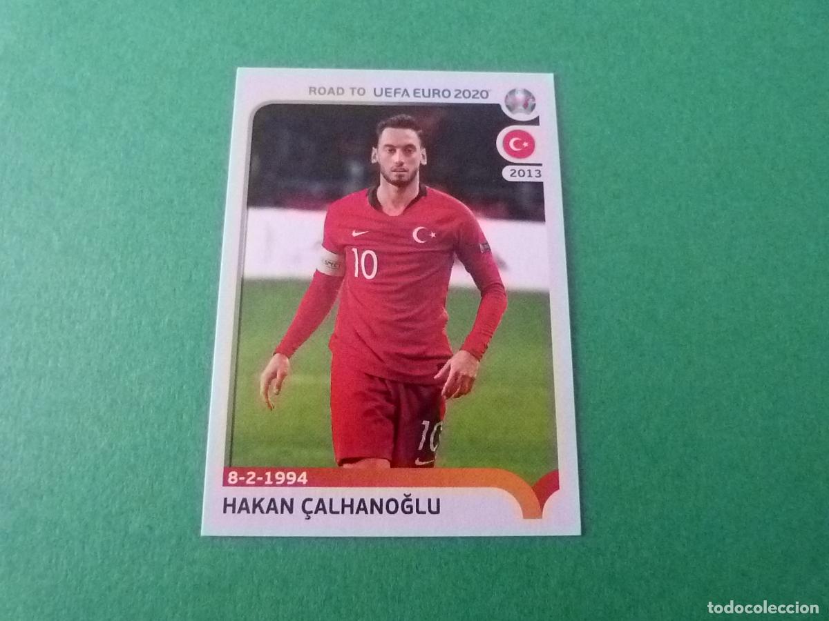 Cromos de Futebol: CROMO FUTBOL HAKAN &Ccedil;ALHANOGLU TUNEZ SIN PEGAR N&ordm; 415 ROAD TO EURO EUROCOPA 2020 PANINI