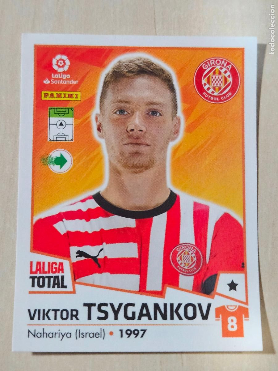 Cromos de F&uacute;tbol: CROMO N&ordm; 243 TSYGANKOV - GIRONA - LA LIGA TOTAL 2022-2023 PANINI 22-23 - SIN PEGAR