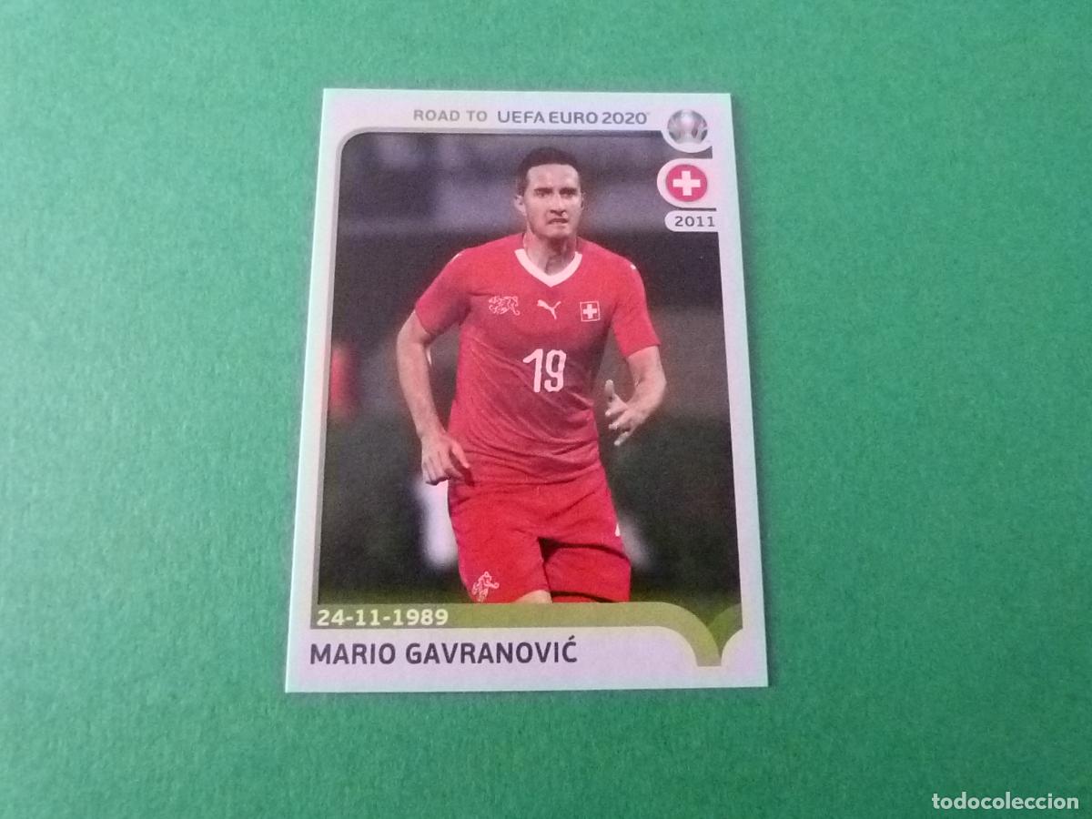 Cromos de F&uacute;tbol: CROMO FUTBOL MARIO GAVRANOVIC SUIZA SIN PEGAR N&ordm; 400 ROAD TO EURO EUROCOPA 2020 PANINI