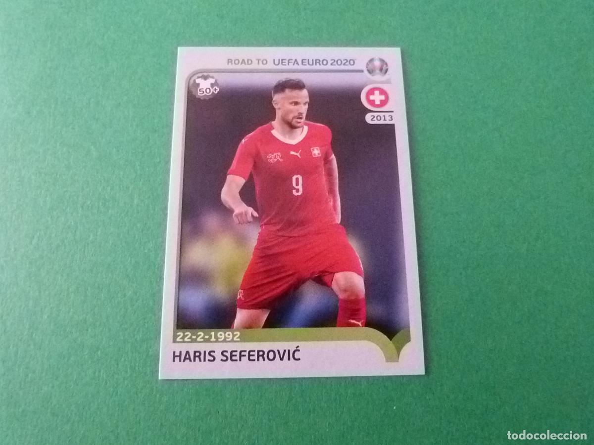 Cromos de F&uacute;tbol: CROMO FUTBOL HARIS SEFEROVIC SUIZA SIN PEGAR N&ordm; 399 ROAD TO EURO EUROCOPA 2020 PANINI