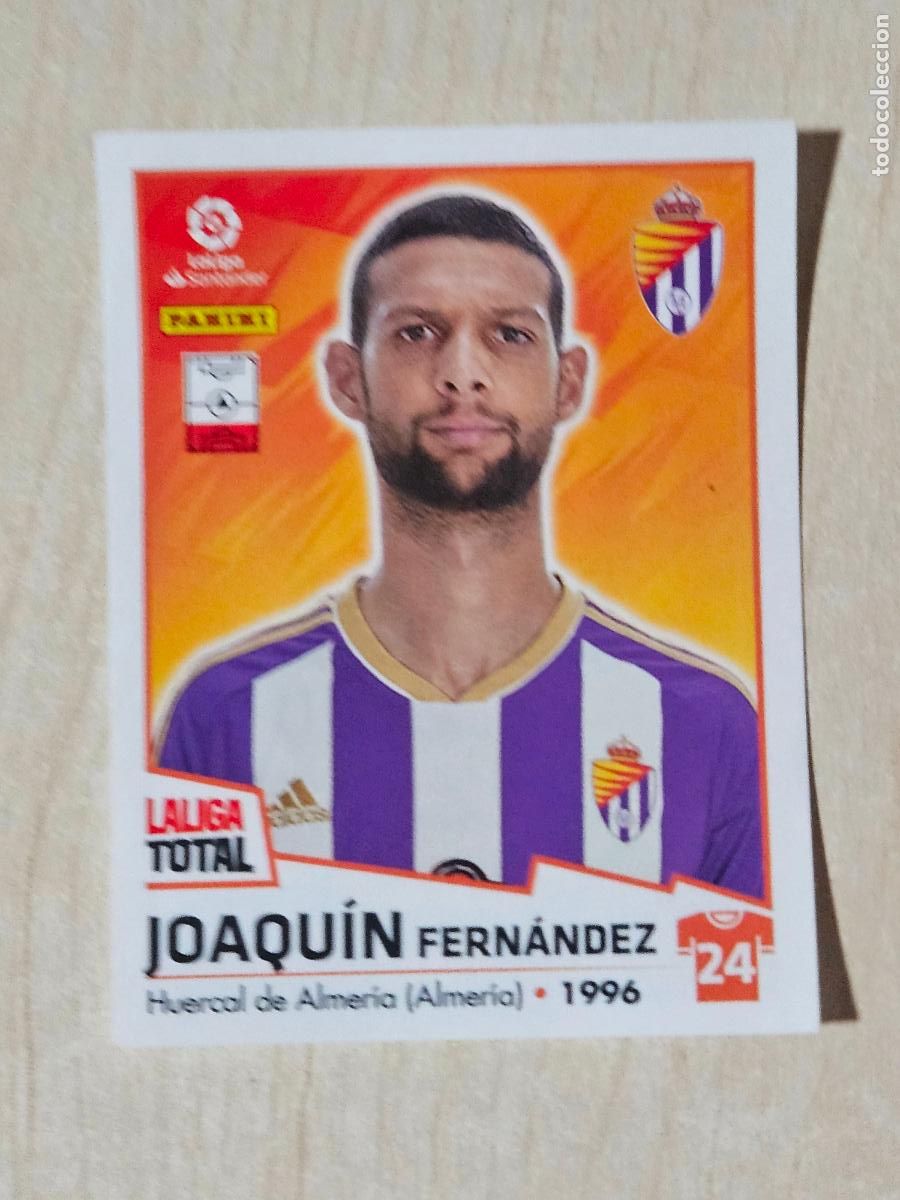Cromos de F&uacute;tbol: CROMO N&ordm; 404 JOAQUIN - REAL VALLADOLID - LA LIGA TOTAL 2022-2023 PANINI 22-23 - SIN PEGAR