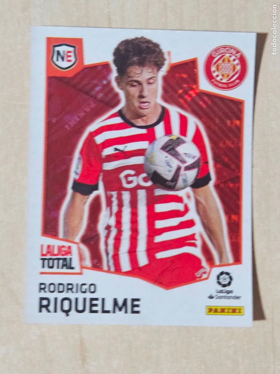 Fu&szlig;ball-Sticker: CROMO N&ordm; 482 RIQUELME - GIRONA - LA LIGA TOTAL 2022-2023 PANINI 22-23 - SIN PEGAR