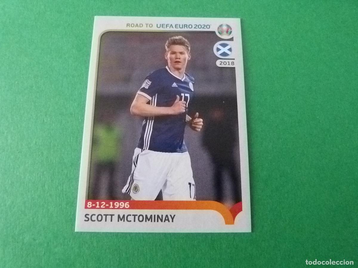 Fu&szlig;ball-Sticker: CROMO FUTBOL SCOTT MCTOMINAY ESCOCIA SIN PEGAR N&ordm; 296 ROAD TO EURO EUROCOPA 2020 PANINI