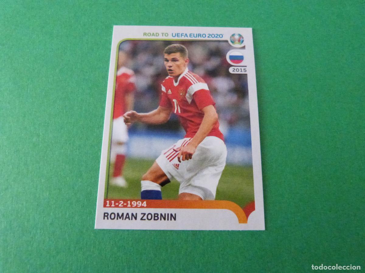 Fu&szlig;ball-Sticker: CROMO FUTBOL ROMAN ZOBNIN RUSIA SIN PEGAR N&ordm; 286 ROAD TO EURO EUROCOPA 2020 PANINI