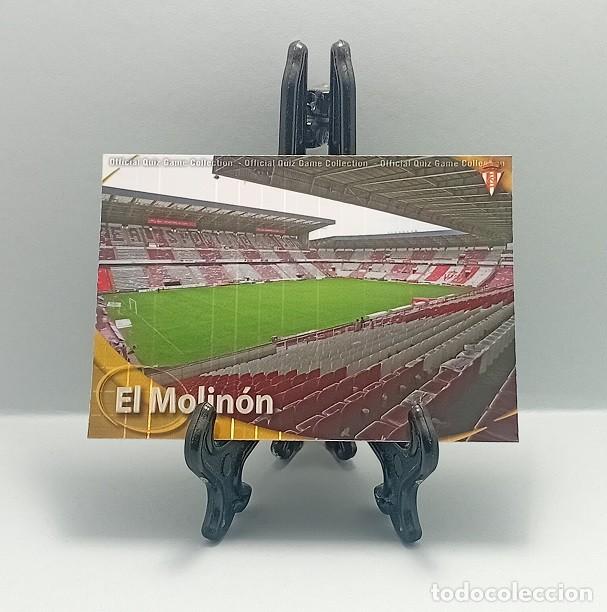 Cromos de F&uacute;tbol: N&ordm; 380 EL MOLIN&Oacute;N SPORTING DE GIJ&Oacute;N OFFICIAL QUIZ GAME COLLECTION MUNDICROMO 2010 2011 10 11 CUADROS