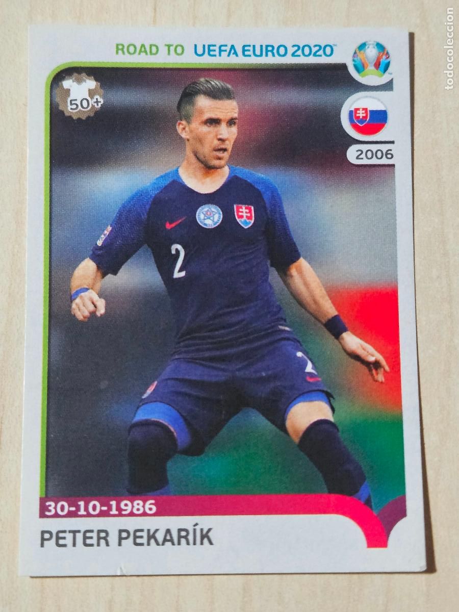 Cromos de Futebol: CROMO N&ordm; 324 PETER PEKARIK - ROAD TO UEFA EURO 2020 - PANINI - SIN PEGAR
