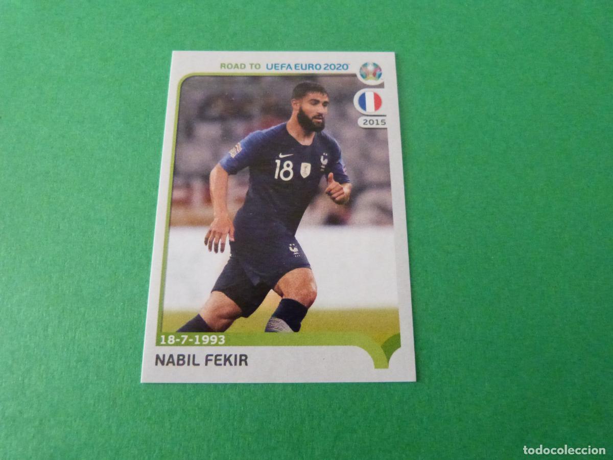 Fu&szlig;ball-Sticker: CROMO FUTBOL NABIL FEKIR FRANCIA SIN PEGAR N&ordm; 110 ROAD TO EURO EUROCOPA 2020 PANINI
