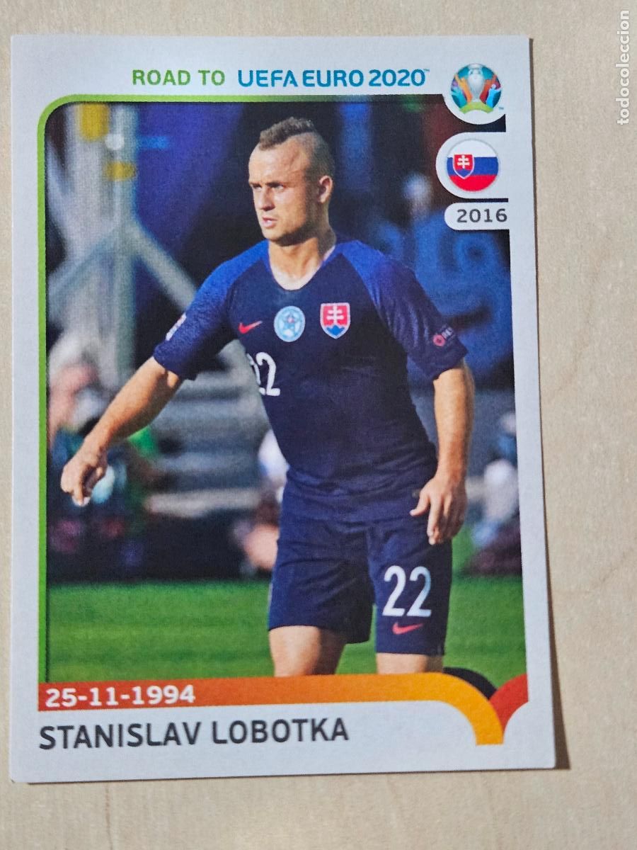 Fu&szlig;ball-Sticker: CROMO N&ordm; 327 LOBOTKA - ROAD TO UEFA EURO 2020 - PANINI - SIN PEGAR