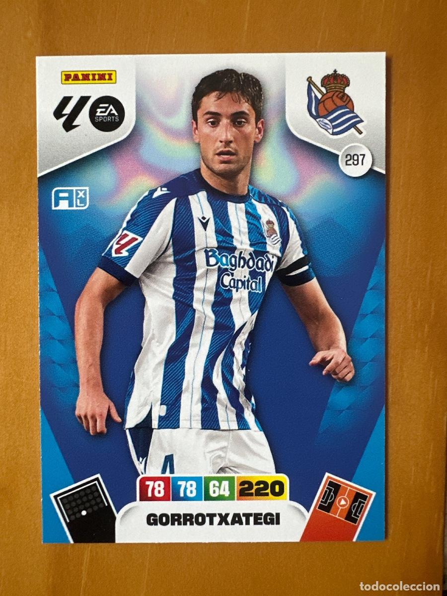 Fu&szlig;ball-Sticker: 297 Jon Gorrotxategi, Real Sociedad, Panini Adrenalyn XL La Liga 2025 2026 25 26