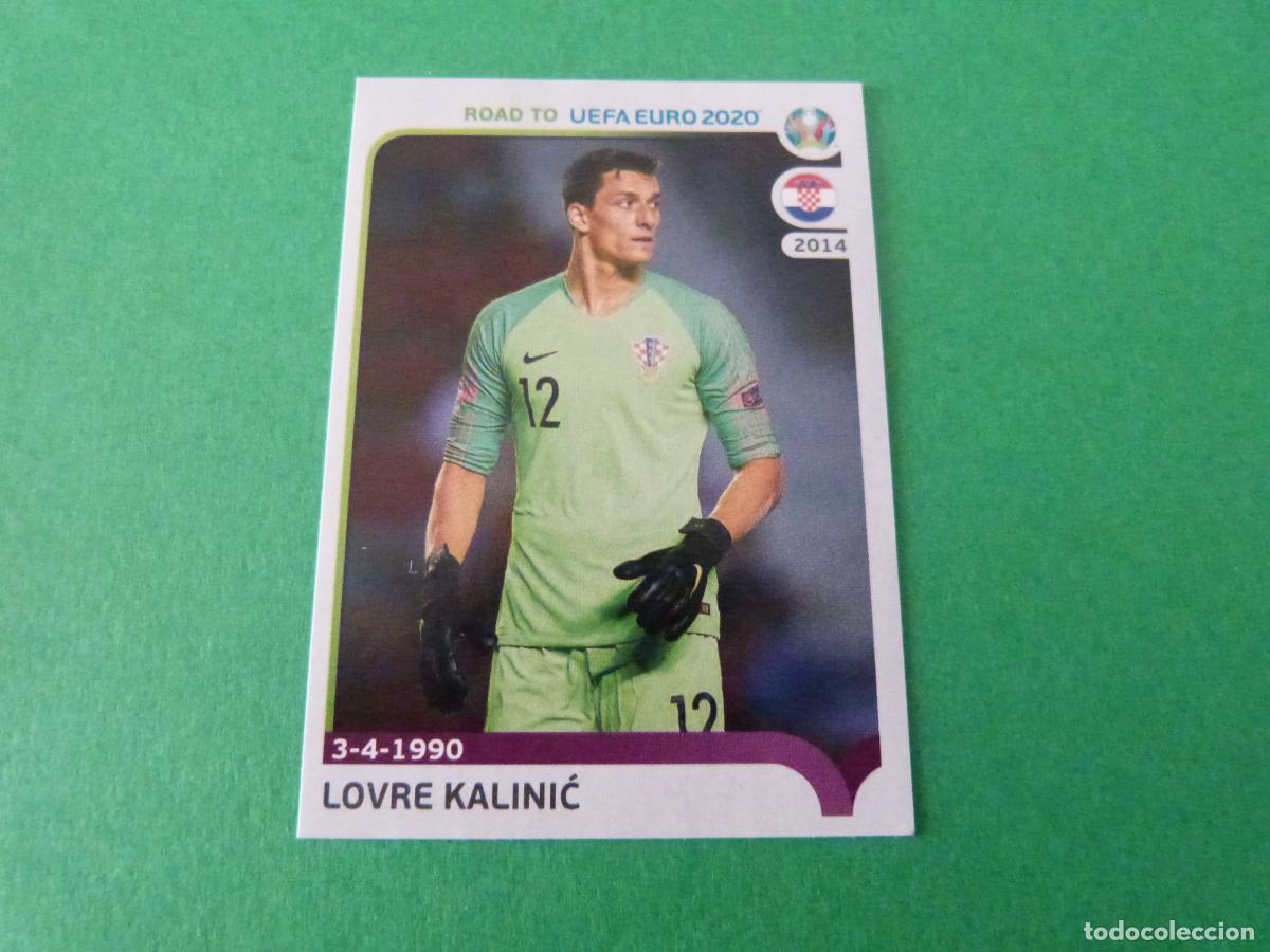 Cromos de F&uacute;tbol: CROMO FUTBOL LOVRE KALINIC CROACIA SIN PEGAR N&ordm; 51 ROAD TO EURO EUROCOPA 2020 PANINI