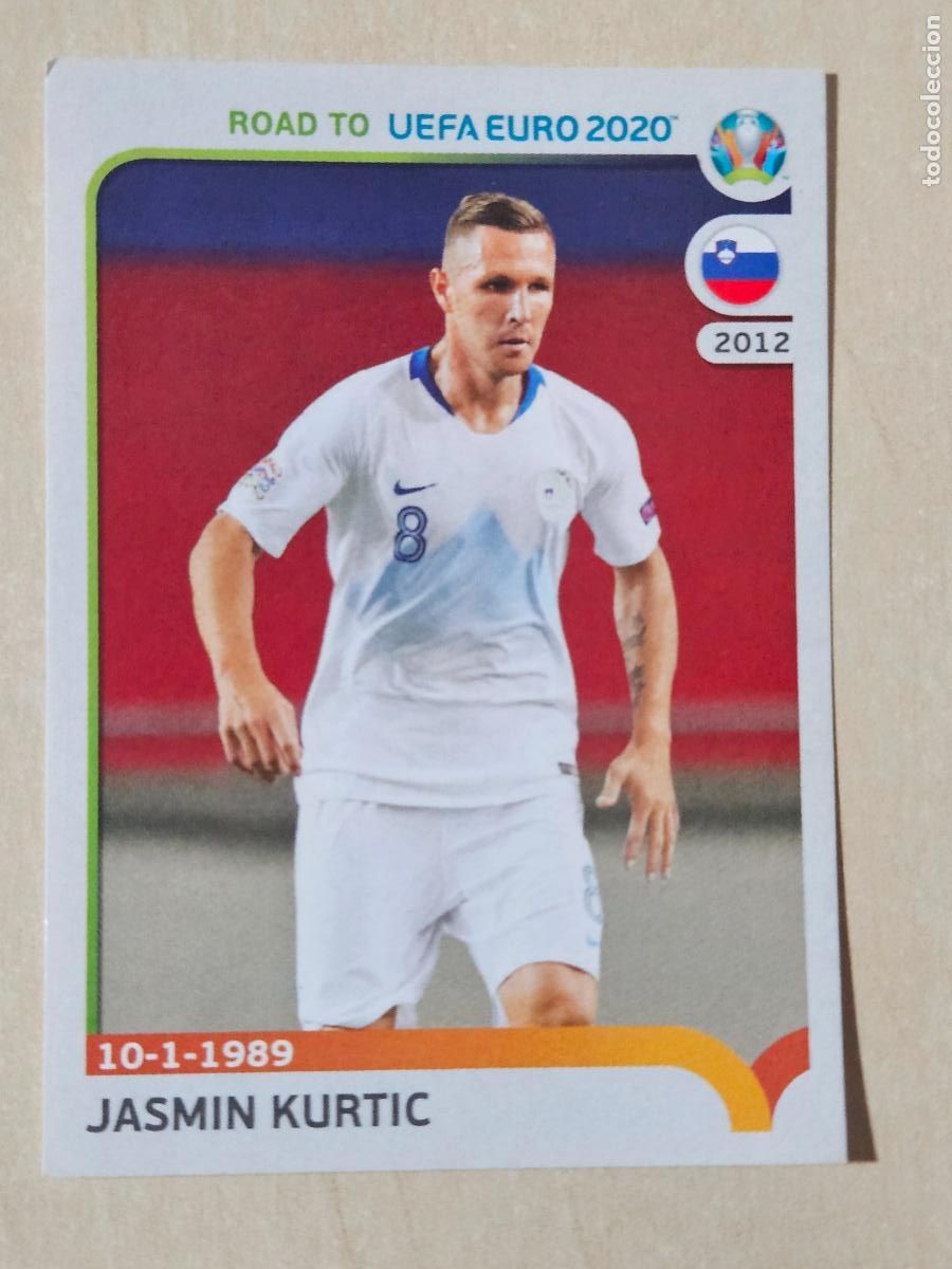 Cromos de F&uacute;tbol: CROMO N&ordm; 345 JASMIN KURTIC - ROAD TO UEFA EURO 2020 - PANINI - SIN PEGAR