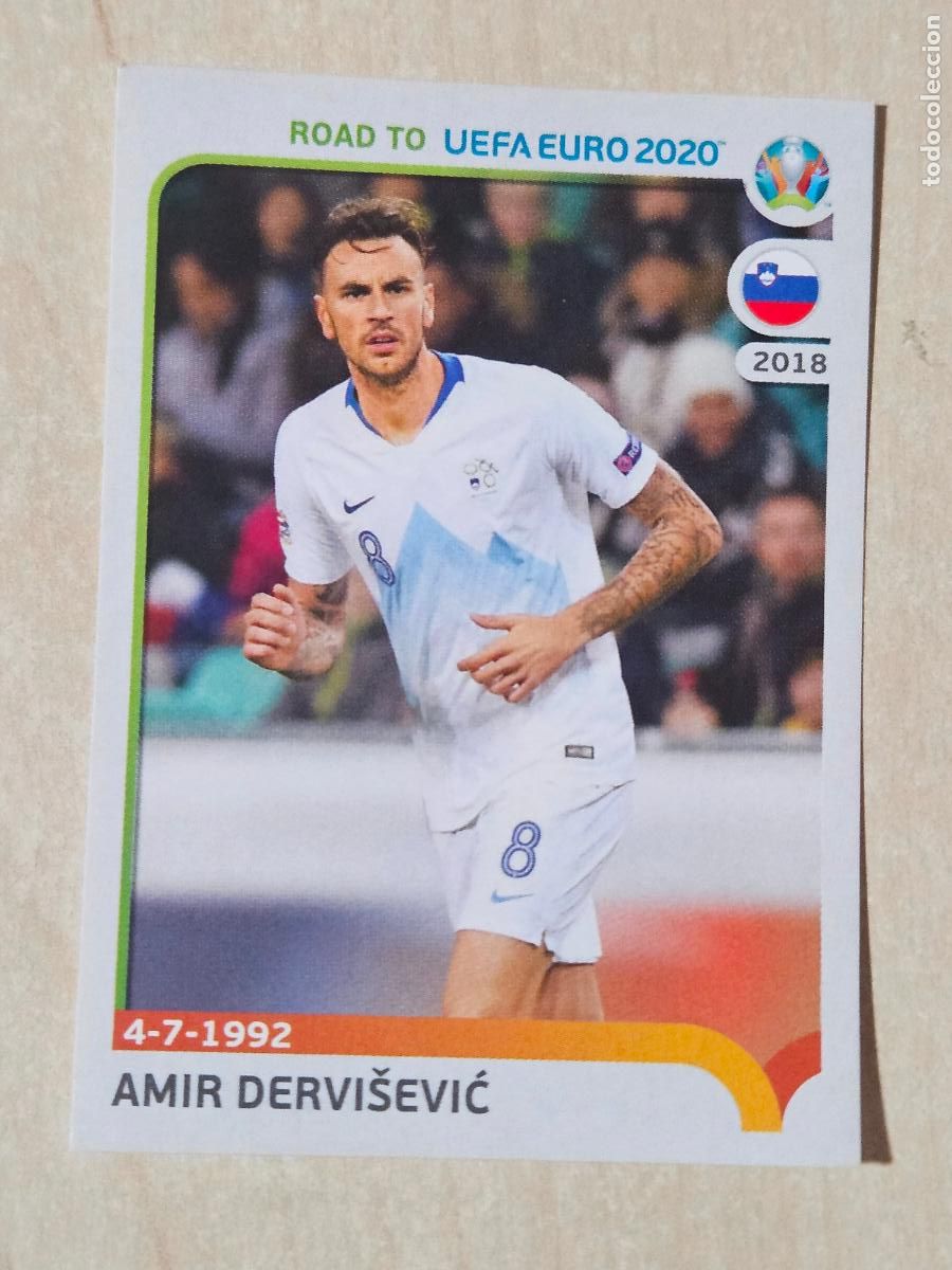 Football Stickers: CROMO N&ordm; 347 DERVISEVIC - ROAD TO UEFA EURO 2020 - PANINI - SIN PEGAR