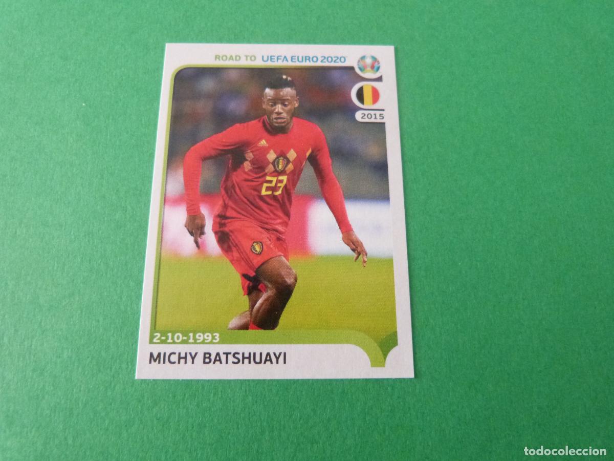 Fu&szlig;ball-Sticker: CROMO FUTBOL MICHY BATSHUAYI BELGICA SIN PEGAR N&ordm; 32 ROAD TO EURO EUROCOPA 2020 PANINI