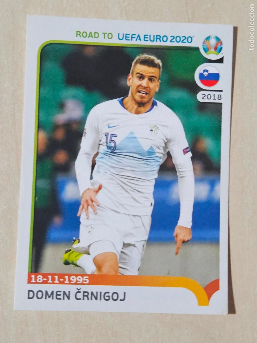 Football Stickers: CROMO N&ordm; 349 DOMEN CRNIGOJ - ROAD TO UEFA EURO 2020 - PANINI - SIN PEGAR