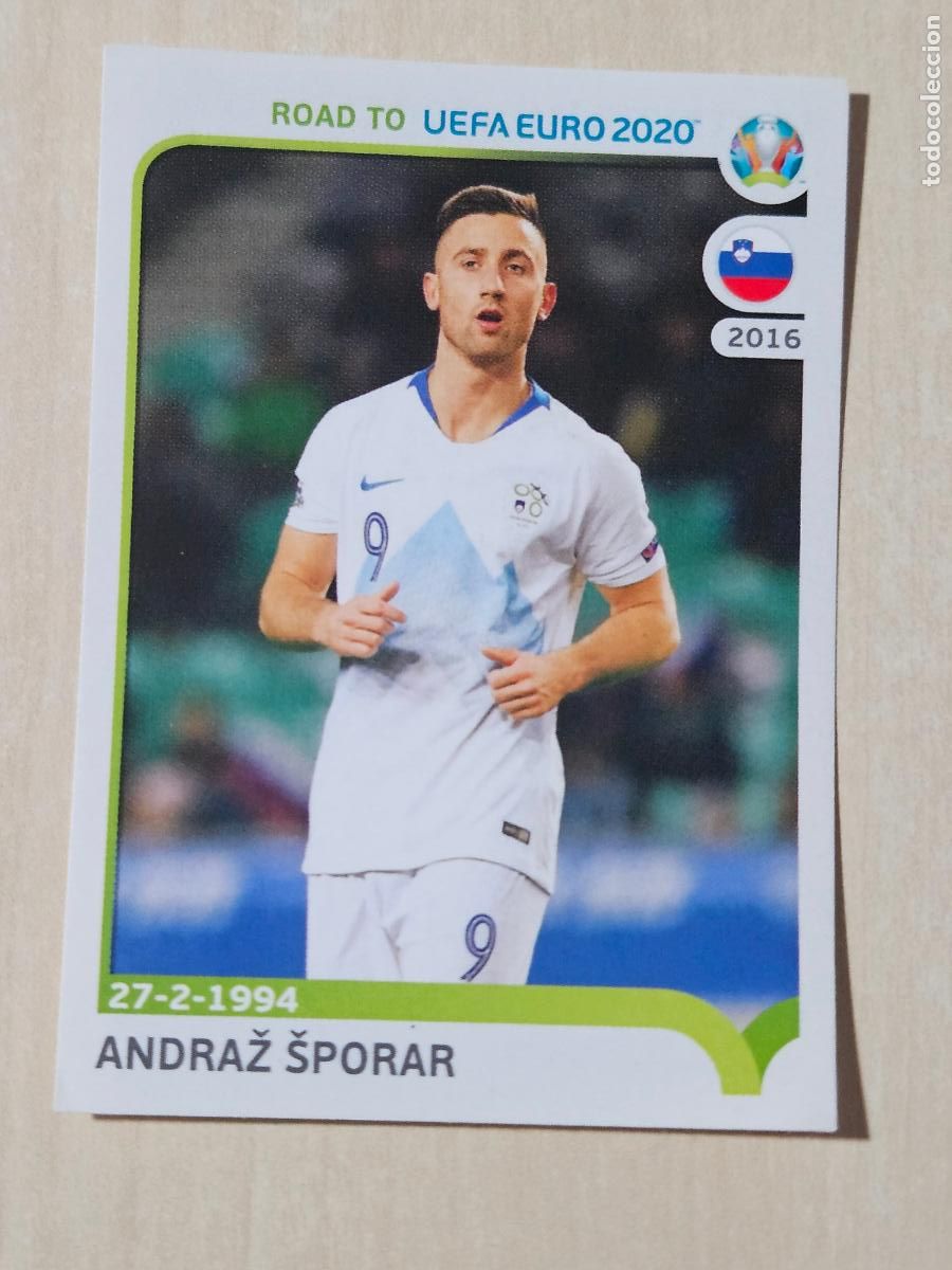Cromos de F&uacute;tbol: CROMO N&ordm; 351 ANDRAZ SPORAR - ROAD TO UEFA EURO 2020 - PANINI - SIN PEGAR