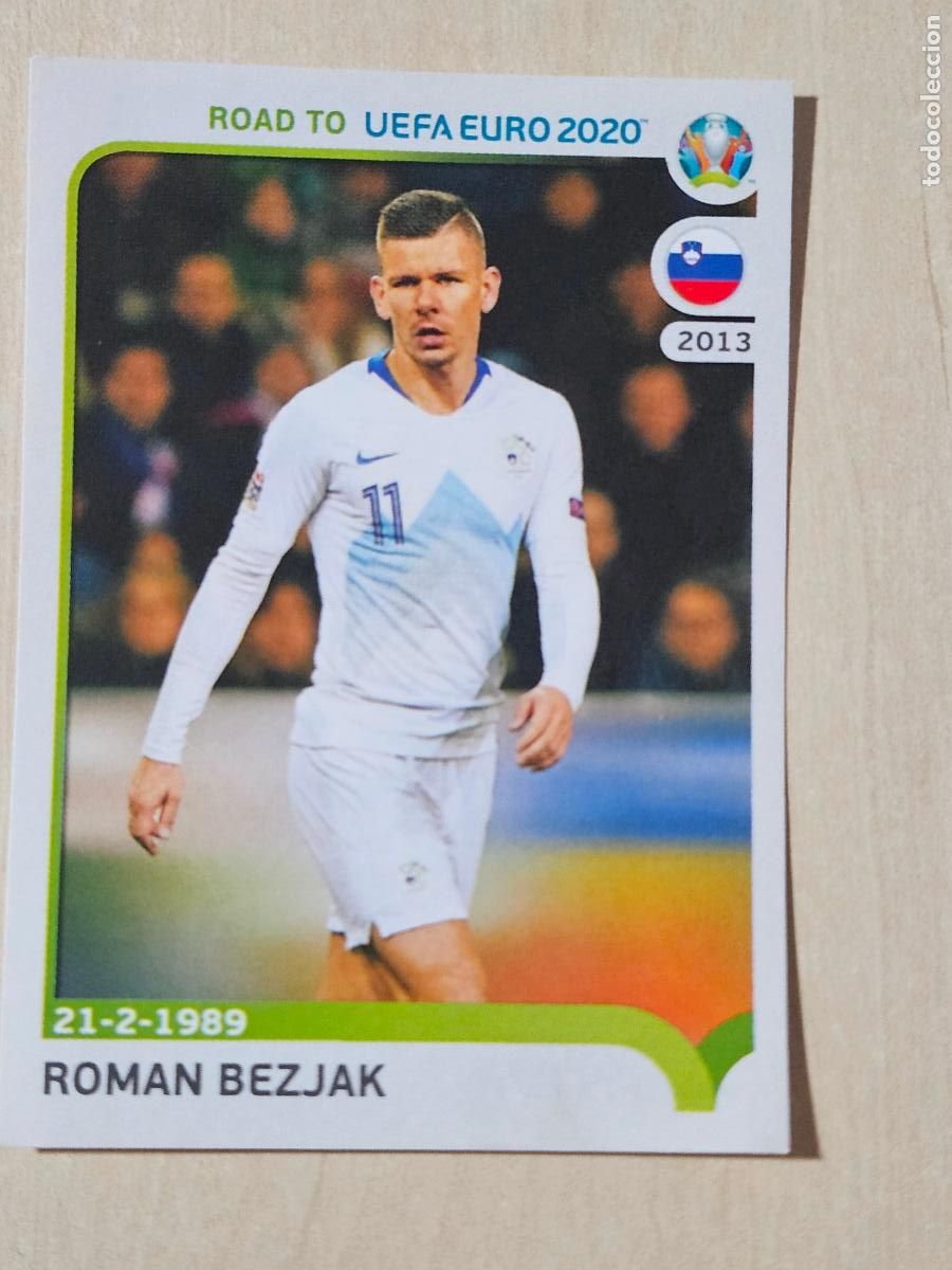 Cromos de F&uacute;tbol: CROMO N&ordm; 352 ROMAN BEZJAK - ROAD TO UEFA EURO 2020 - PANINI - SIN PEGAR