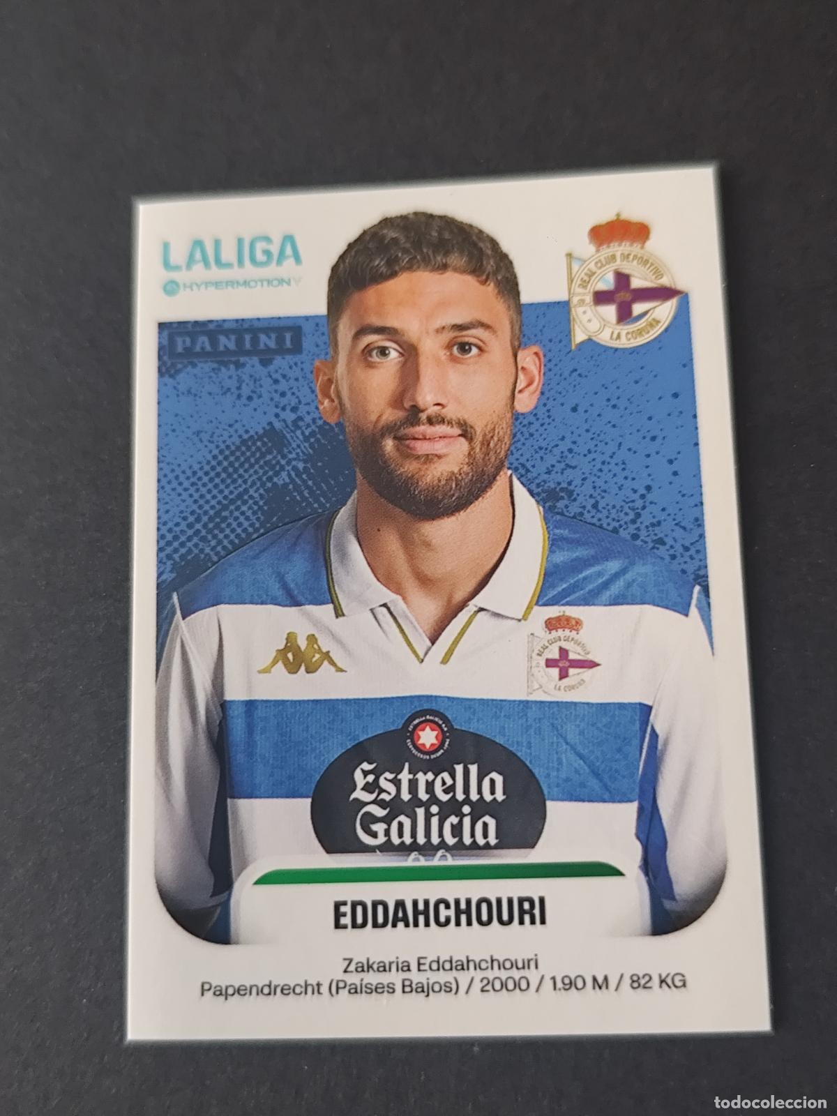 Cromos de F&uacute;tbol: 191 EDDAHCHOURI DEPORTIVO CORU&Ntilde;A SEGUNDA 2&ordf; DIVISI&Oacute;N LIGA HYPERMOTION 2025 2026 25 26