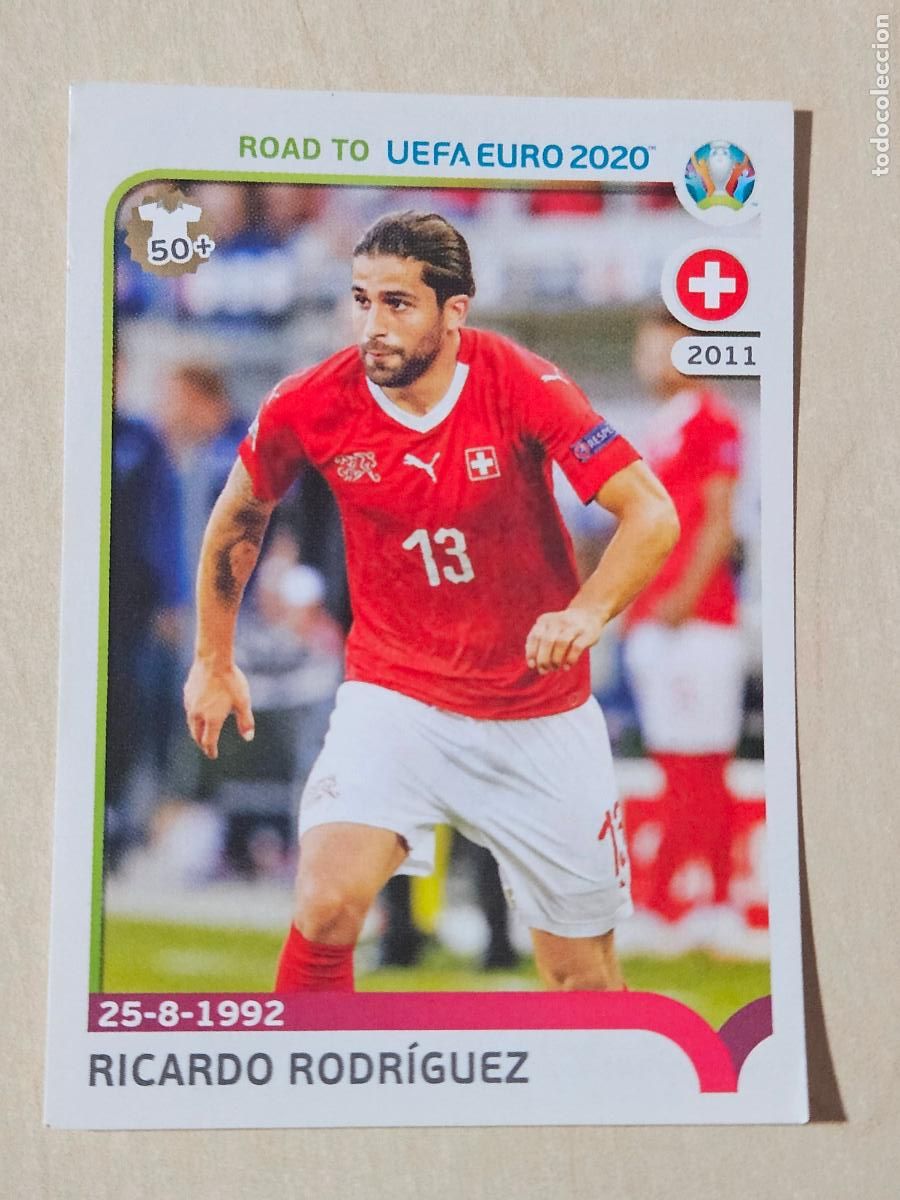 Cromos de F&uacute;tbol: CROMO N&ordm; 389 RICARDO RODRIGUEZ - ROAD TO UEFA EURO 2020 - PANINI - SIN PEGAR