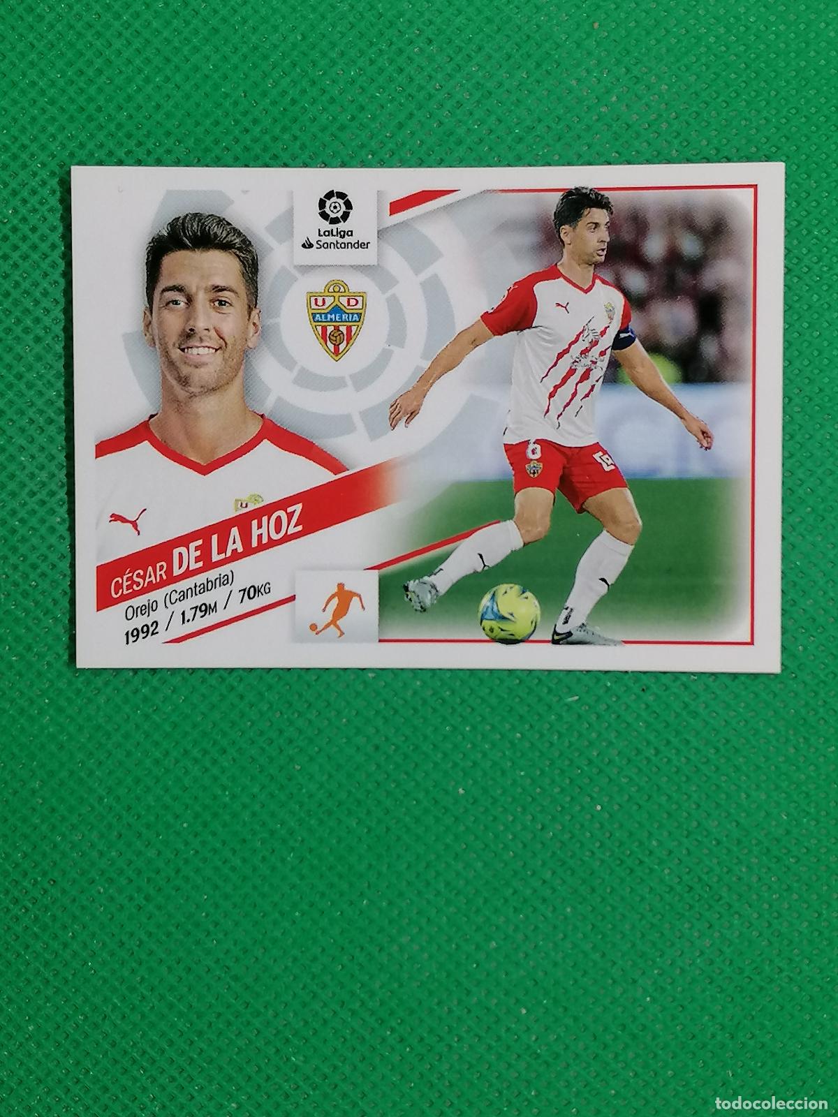 Cromos de F&uacute;tbol: 10 CESAR DE LA HOZ ALMERIA ⚽ PANINI LIGA ESTE 22 23 2022 2023 ⚽