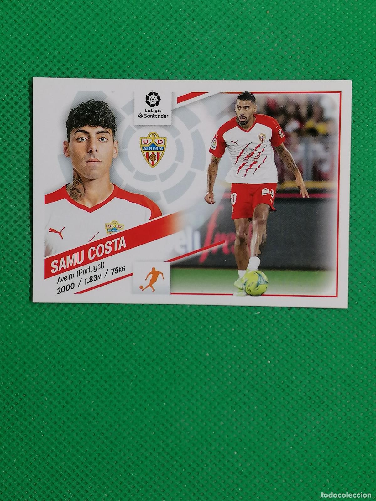 Cromos de F&uacute;tbol: 11 SAMU COSTA ALMERIA ⚽ PANINI LIGA ESTE 22 23 2022 2023 ⚽