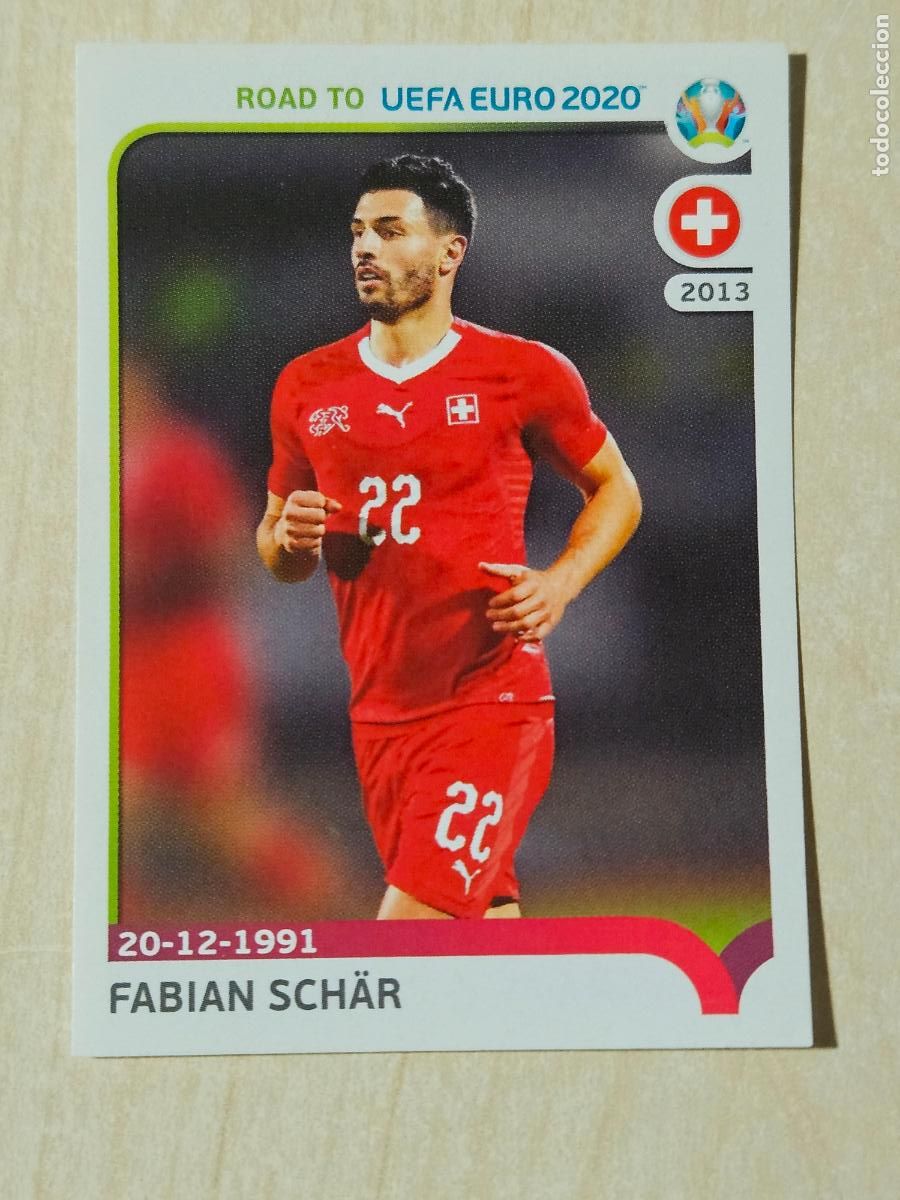 Cromos de F&uacute;tbol: CROMO N&ordm; 390 FABIAN SCHAR - ROAD TO UEFA EURO 2020 - PANINI - SIN PEGAR
