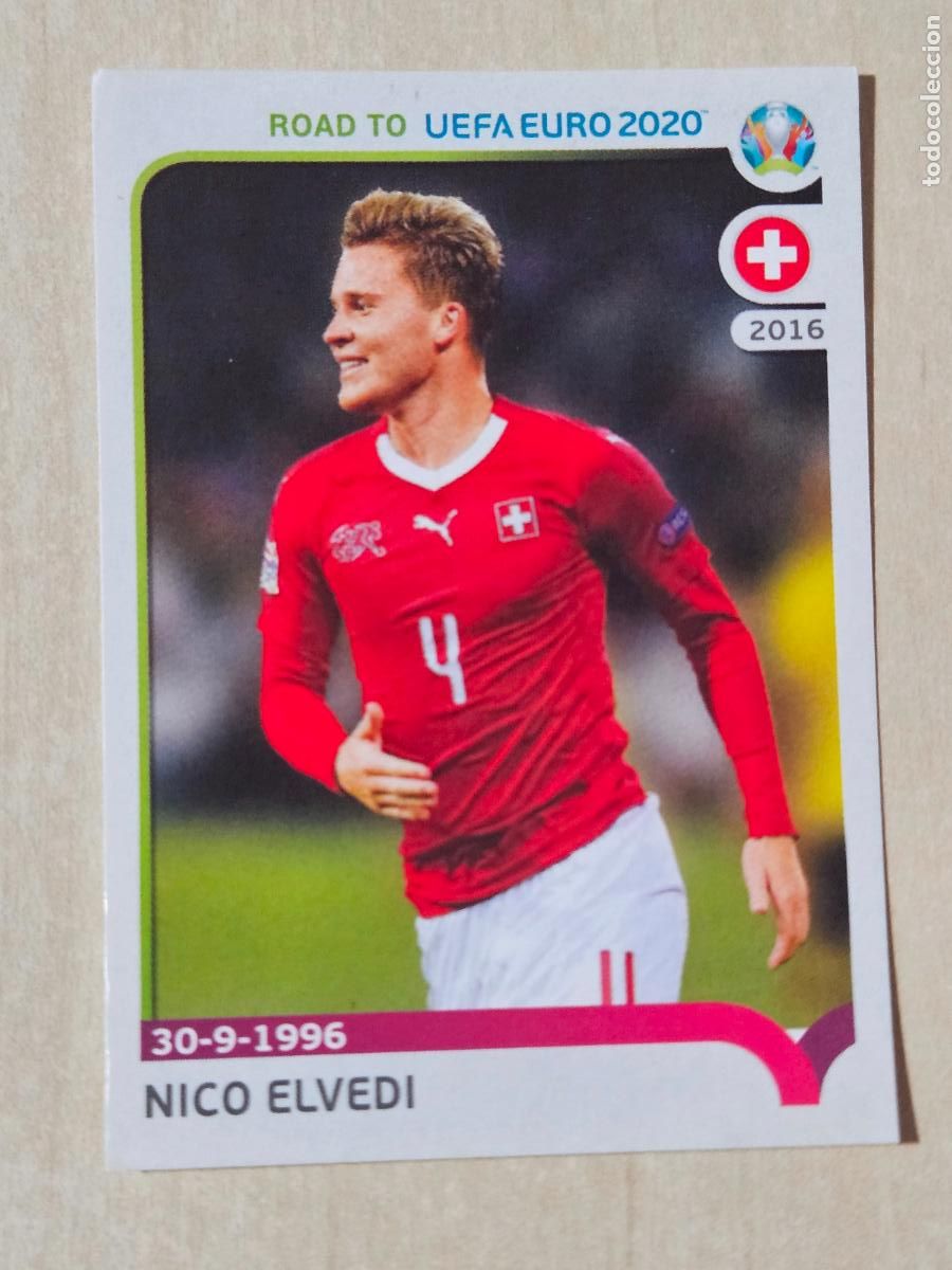 Cromos de F&uacute;tbol: CROMO N&ordm; 393 NICO ELVEDI - ROAD TO UEFA EURO 2020 - PANINI - SIN PEGAR