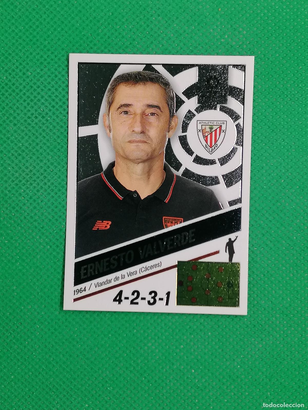 Cromos de F&uacute;tbol: 2 ERNESTO VALVERDE ATHLETIC BILBAO ⚽ PANINI LIGA ESTE 22 23 2022 2023 ⚽
