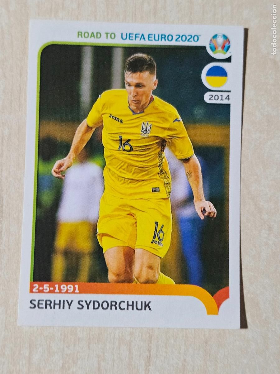 Cromos de F&uacute;tbol: CROMO N&ordm; 424 SYDORCHUK - ROAD TO UEFA EURO 2020 - PANINI - SIN PEGAR