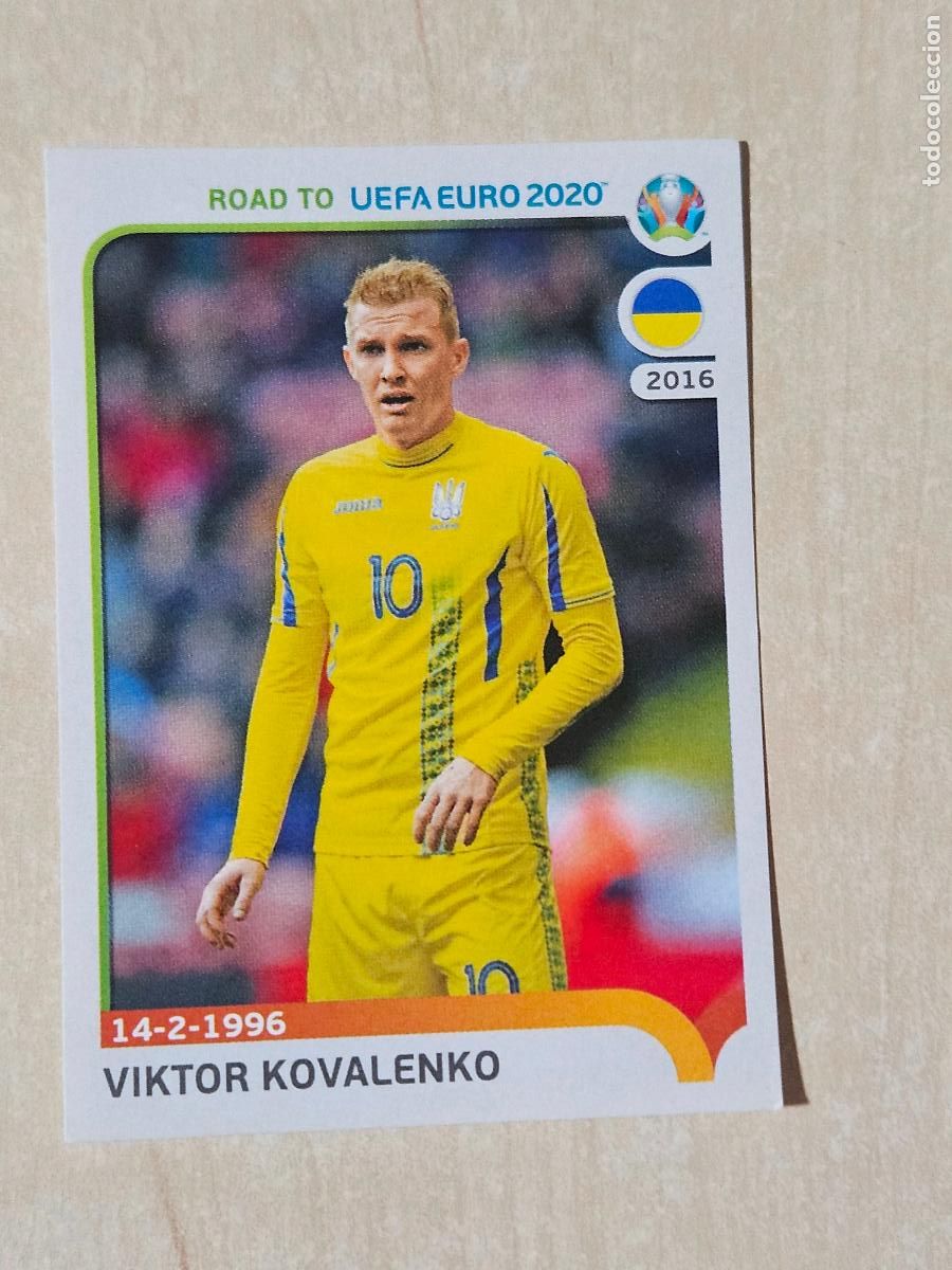 Cromos de F&uacute;tbol: CROMO N&ordm; 429 KOVALENKO - ROAD TO UEFA EURO 2020 - PANINI - SIN PEGAR
