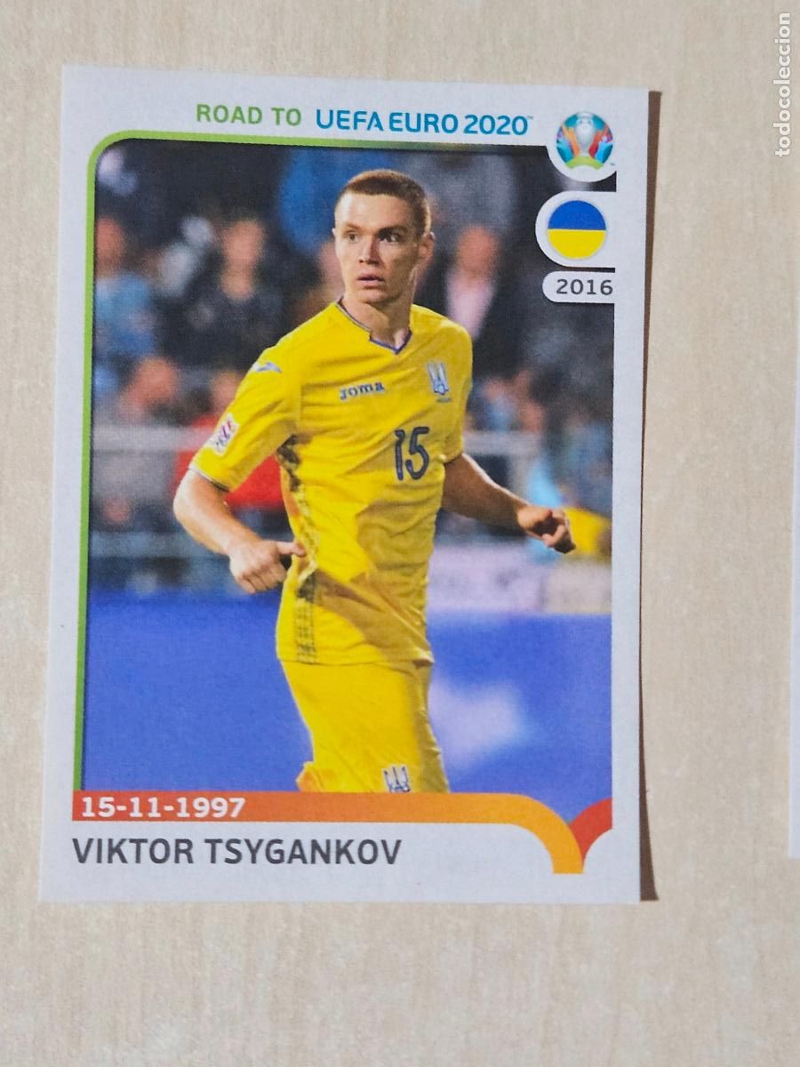 Cromos de F&uacute;tbol: CROMO N&ordm; 430 TSYGANKOV - ROAD TO UEFA EURO 2020 - PANINI - SIN PEGAR