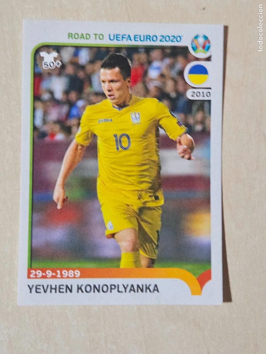 Cromos de F&uacute;tbol: CROMO N&ordm; 431 KONOPLYANKA - ROAD TO UEFA EURO 2020 - PANINI - SIN PEGAR