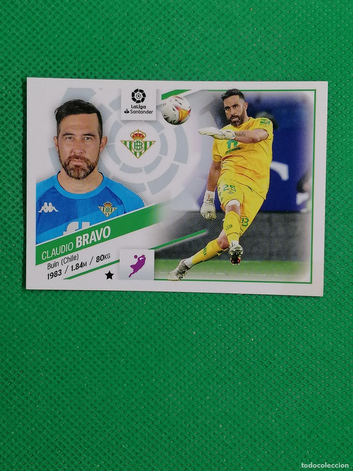 Cromos de F&uacute;tbol: 4 CLAUDIO BRAVO BETIS ⚽ PANINI LIGA ESTE 22 23 2022 2023 ⚽