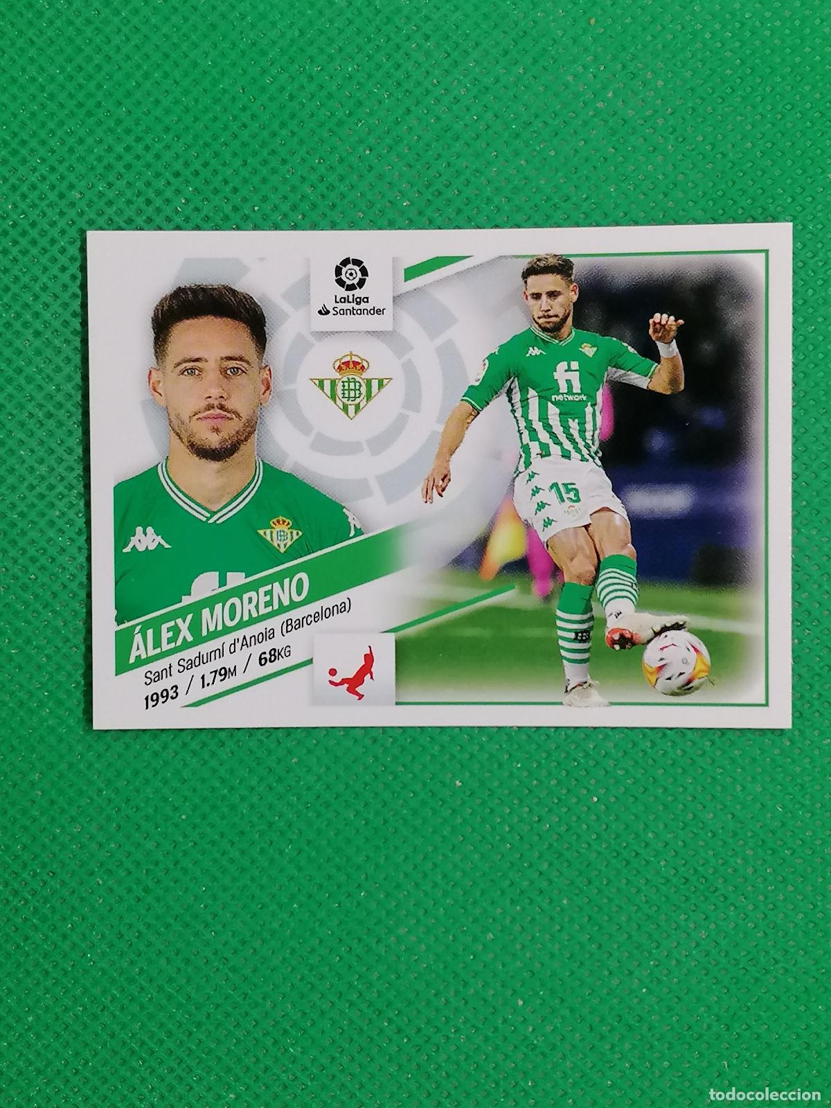 Cromos de F&uacute;tbol: 11 ALEX MORENO BETIS ⚽ PANINI LIGA ESTE 22 23 2022 2023 ⚽