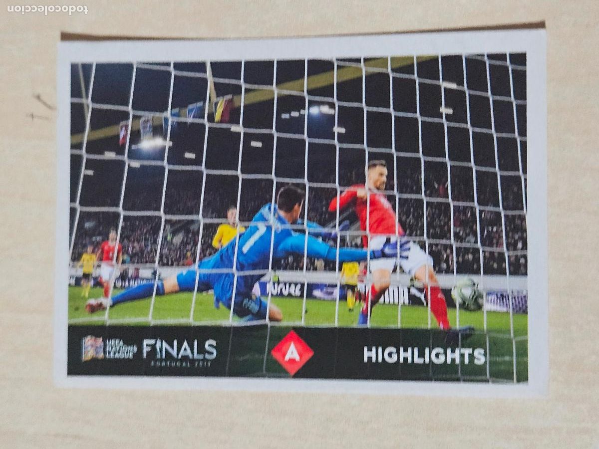 Cromos de F&uacute;tbol: CROMO N&ordm; 457 HIGHLIGHTS - UEFA NATIONS LEAGUE FINALS - PANINI - SIN PEGAR