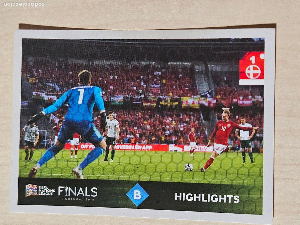 Cromos de F&uacute;tbol: CROMO N&ordm; 459 HIGHLIGHTS - UEFA NATIONS LEAGUE FINALS - PANINI - SIN PEGAR