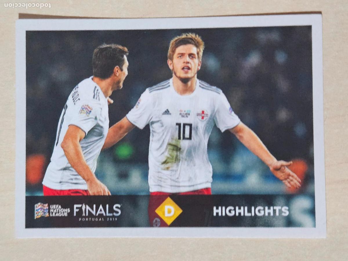 Cromos de F&uacute;tbol: CROMO N&ordm; 471 HIGHLIGHTS - UEFA NATIONS LEAGUE FINALS - PANINI - SIN PEGAR