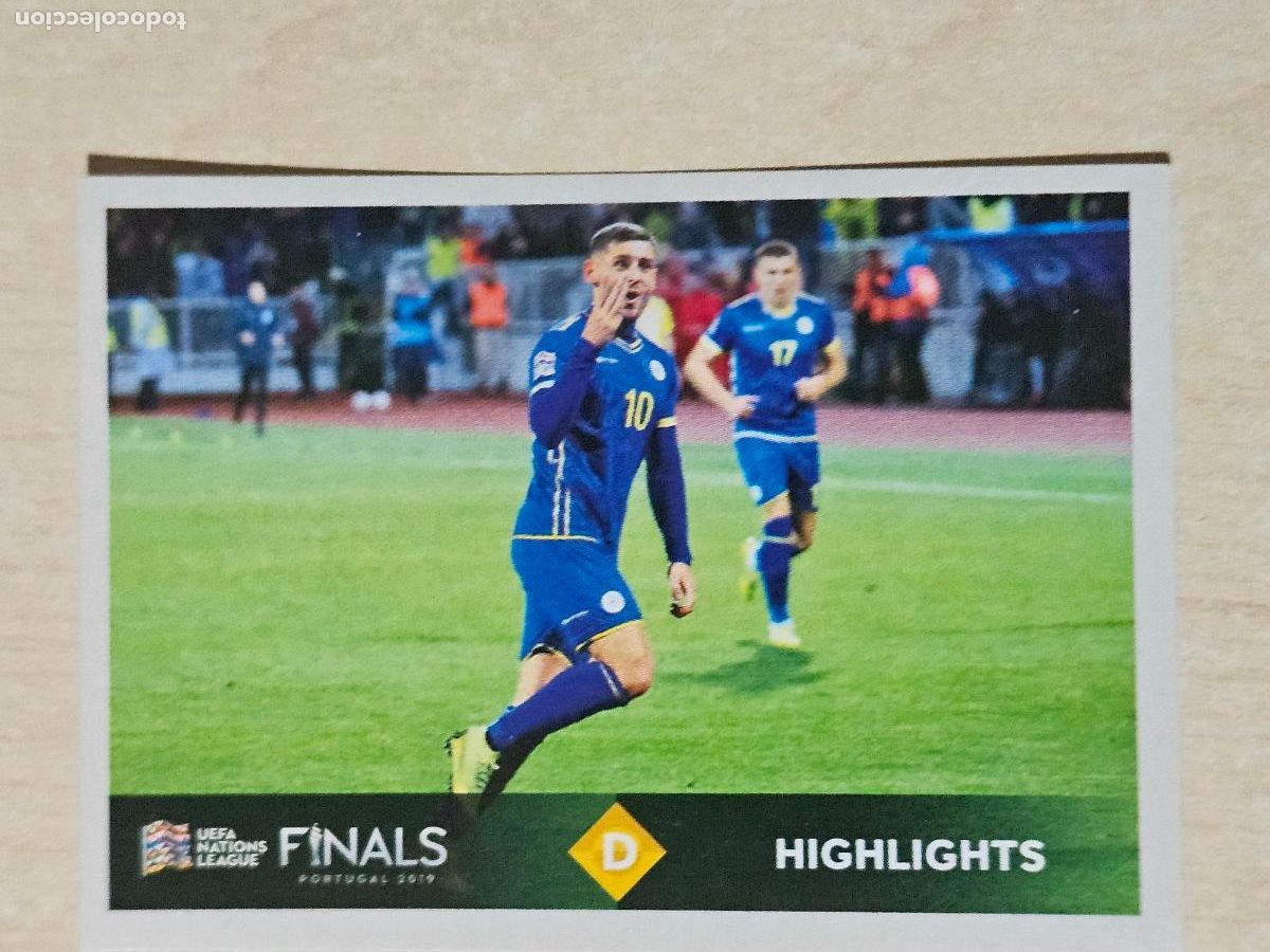 Cromos de F&uacute;tbol: CROMO N&ordm; 472 HIGHLIGHTS - UEFA NATIONS LEAGUE FINALS - PANINI - SIN PEGAR