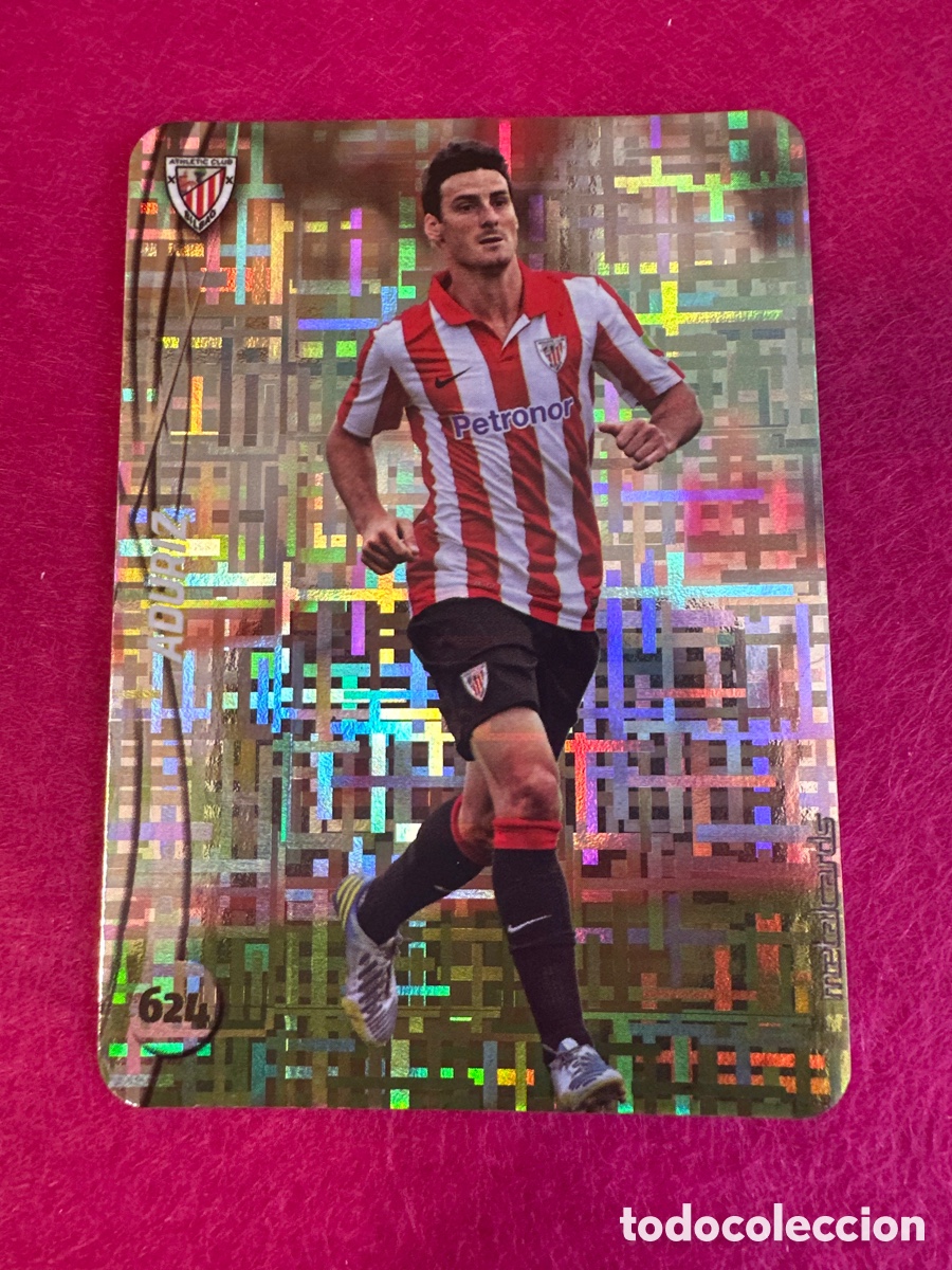 Cromos de F&uacute;tbol: 624 ADURIZ (ATHLETIC BILBAO) TOP VERSI&Oacute;N TETRIS MUNDICROMO 2015 14 15 METALCARD