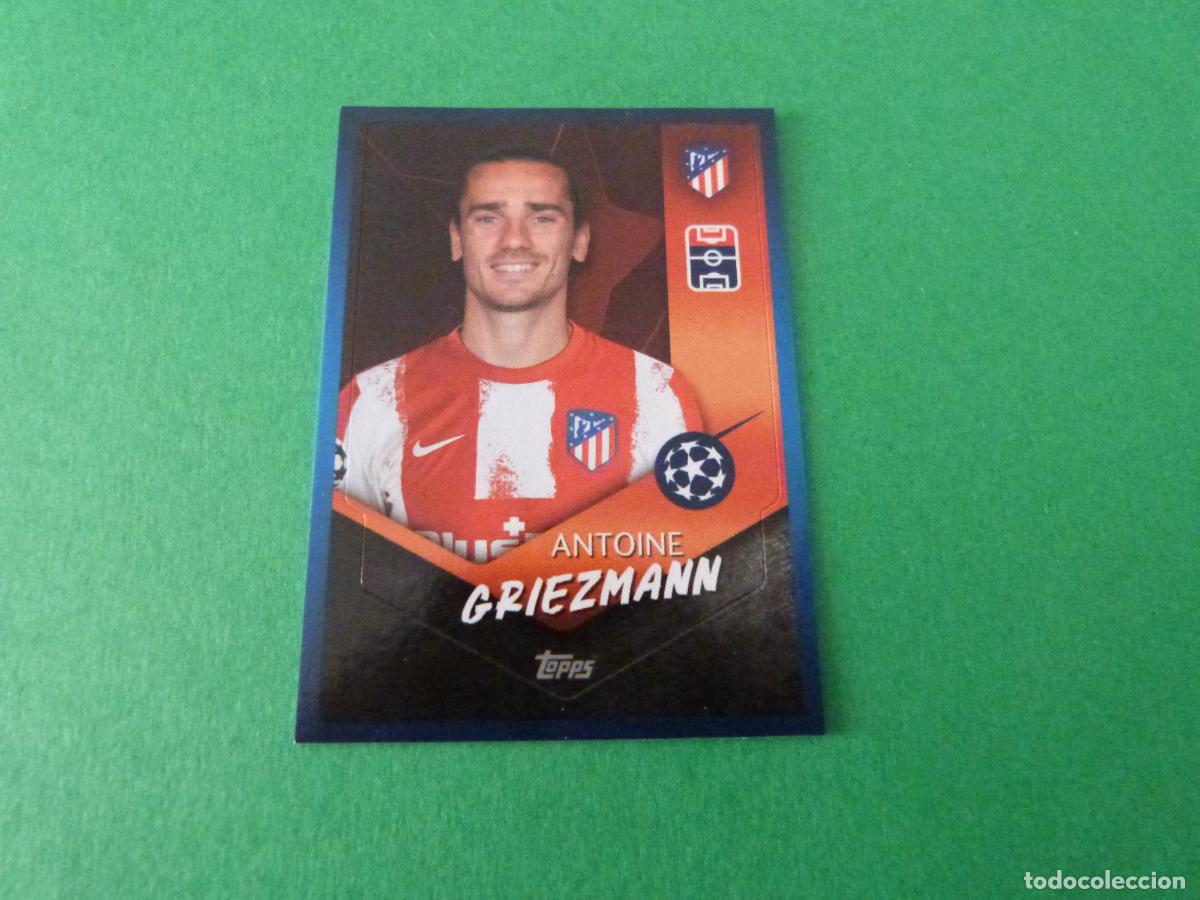 Cromos de F&uacute;tbol: CROMO FUTBOL GRIEZMANN ATLETICO DE MADRID SIN PEGAR N&ordm; 153 CHAMPIONS LEAGUE 2021-2022/21-22 TOPPS
