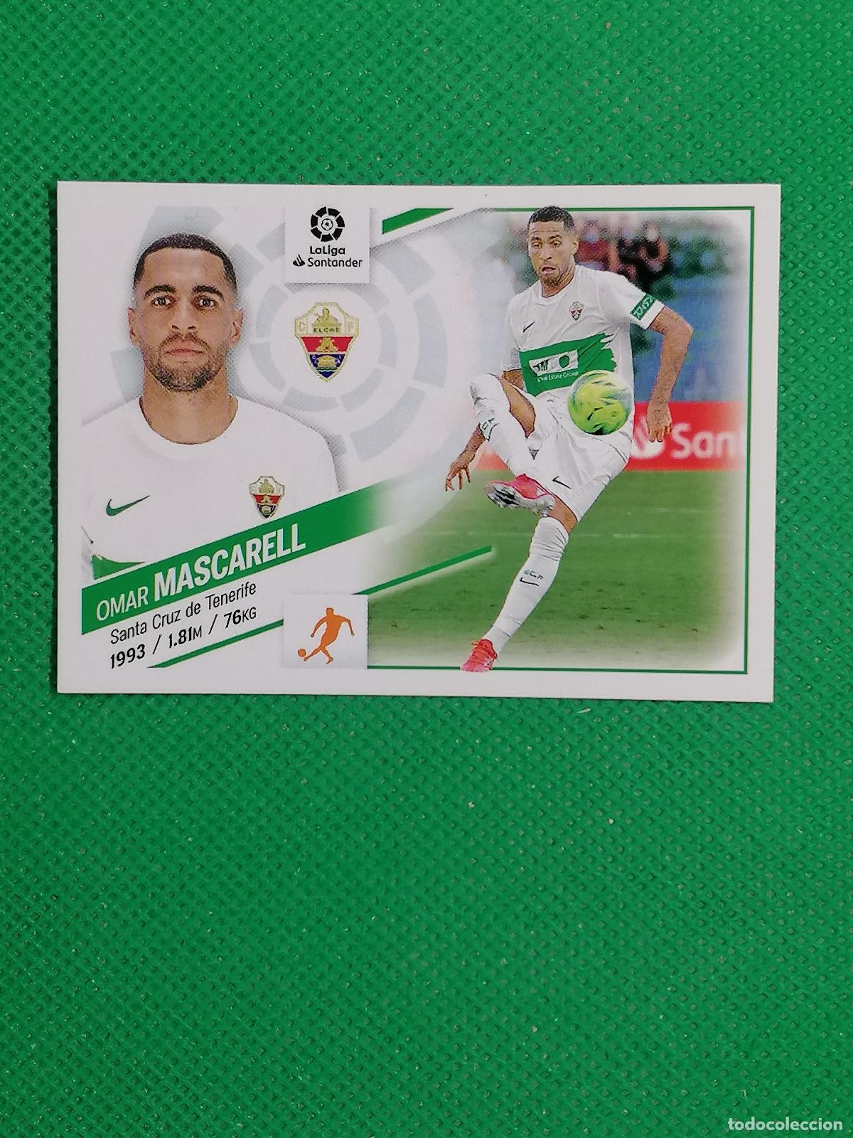 Cromos de F&uacute;tbol: 11 OMAR MASCARELL ELCHE ⚽ PANINI LIGA ESTE 22 23 2022 2023 ⚽