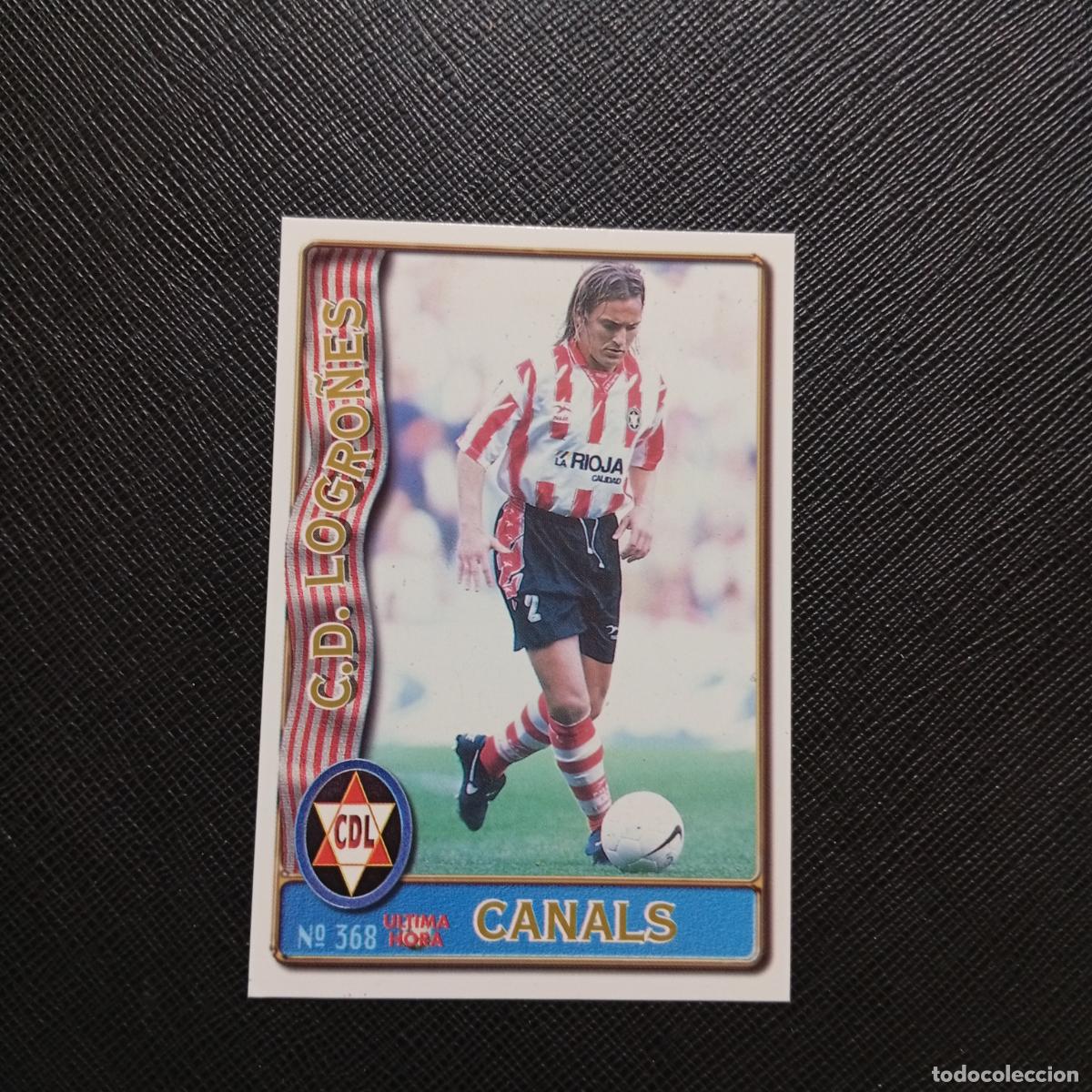 Fu&szlig;ball-Sticker: 368 CANALS LOGRO&Ntilde;ES MUNDICROMO 1996 1997 CROMO FUTBOL 96 97 - A206 PG56 ULTIMA HORA