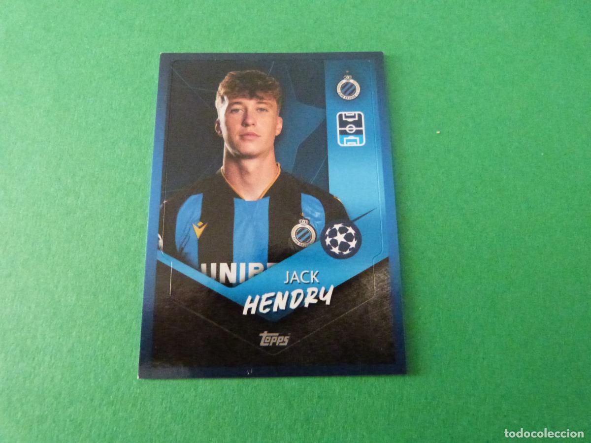 Cromos de F&uacute;tbol: CROMO FUTBOL HENDRY CLUB BRUJAS SIN PEGAR N&ordm; 126 CHAMPIONS LEAGUE 2021-2022/21-22 TOPPS
