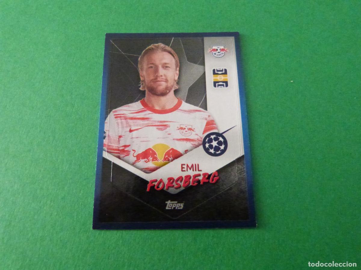 Cromos de F&uacute;tbol: CROMO FUTBOL FORSBERG RB LEIPZIG SIN PEGAR N&ordm; 118 CHAMPIONS LEAGUE 2021-2022/21-22 TOPPS