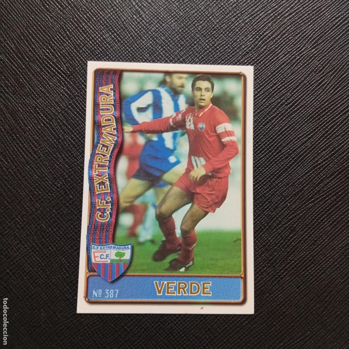 Cromos de F&uacute;tbol: 387 VERDE EXTREMADURA MUNDICROMO 1996 1997 CROMO FUTBOL 96 97 - A206 PG59