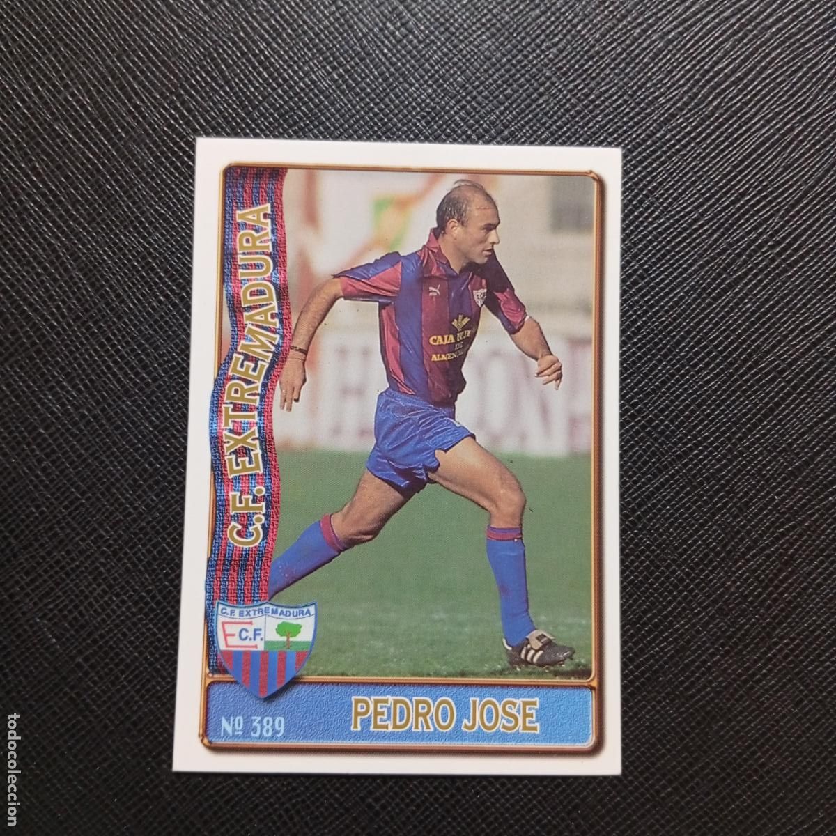 Cromos de F&uacute;tbol: 389 PEDRO JOSE EXTREMADURA MUNDICROMO 1996 1997 CROMO FUTBOL 96 97 - A206 PG59